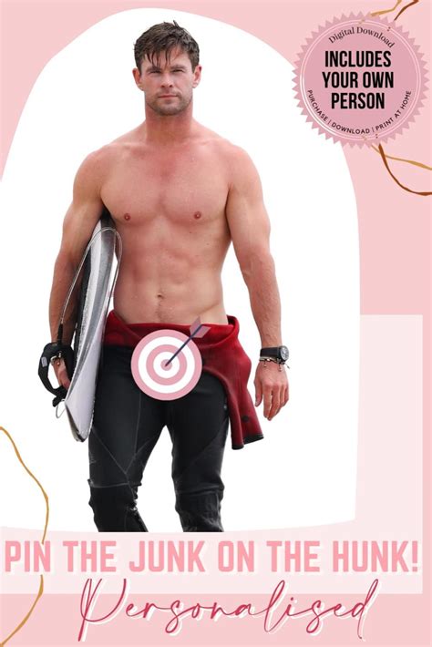 Pin The Junk On The Hunk Printable